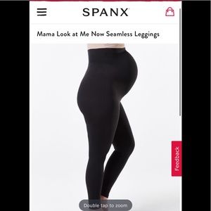 SPANX mama look at me now seamless leggings